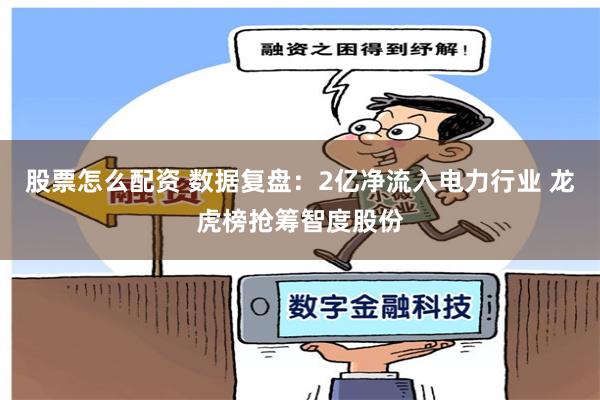 股票怎么配资 数据复盘：2亿净流入电力行业 龙虎榜抢筹智度股份