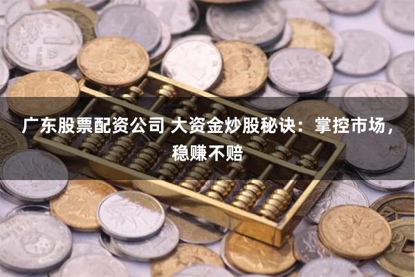 广东股票配资公司 大资金炒股秘诀：掌控市场，稳赚不赔